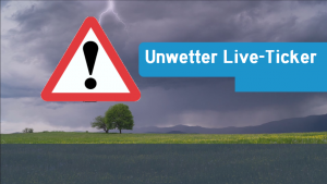 Live-Ticker Gewitter/Unwetter Dienstag (Teil 2)