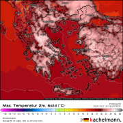 Hitzewelle in Griechenland und Türkei