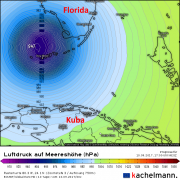 Neueste Modell-Berechnungen Hurrikan Irma