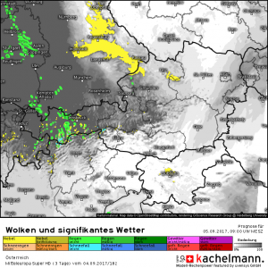 Österreich: Heute Warmfront im Westen, Sonne im Osten – bis 25 Grad