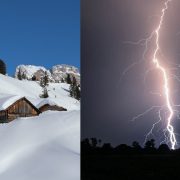 Österreich: Turbulenter Karsamstag mit Schnee, Regen und nachmittags im Osten/Südosten Gewitter
