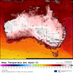 Australien: Hitze lässt Asphalt schmelzen