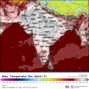 Hitze in Pakistan und Indien