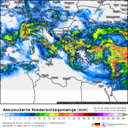 Gewitter und lokale Unwetter im Mittelmeerraum
