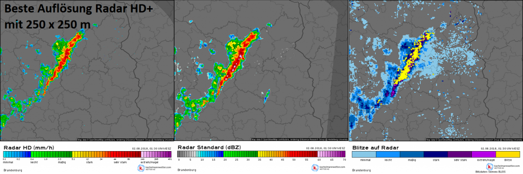 Interpretation Von Radarbildern – Alles Zum Regenradar | Wetterkanal ...