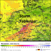 Live-Ticker: Sturm Fabienne