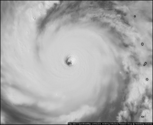 Taifun JEBI trifft Dienstag auf Japan