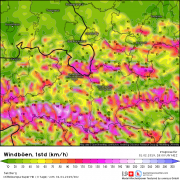 Österreich: Turbulente Südlage samt Föhnsturm und teils 1 bis 2 Meter Neuschnee für Teile der Südalpen!
