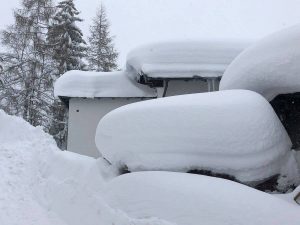 Neuer Schneefall in den Alpen am Wochenende