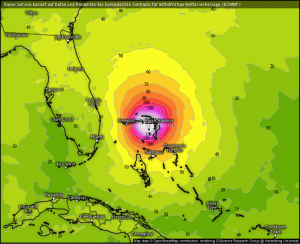 Starker Hurrikan DORIAN bedroht die Bahamas und könnte auf Florida treffen