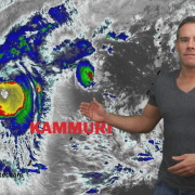 Starker Taifun KAMMURI trifft zum Montag auf die Philippinen