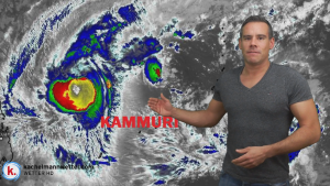 Starker Taifun KAMMURI trifft zum Montag auf die Philippinen