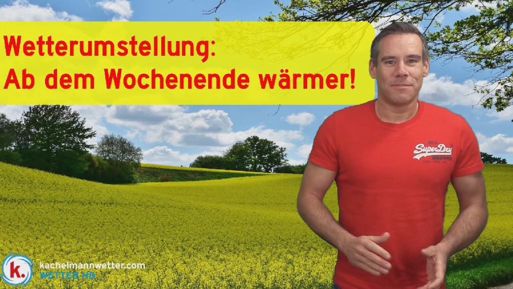 Wetterumstellung Mit Deutlicher Erwärmung Ab Dem Wochenende ...