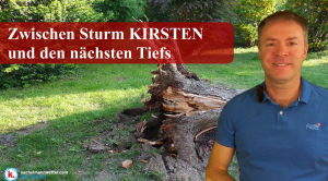 Sturmtief Kirsten bringt einen stürmischen Mittwoch – Was passiert danach?