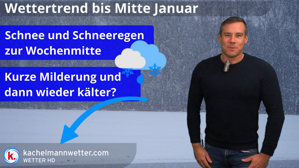 Neues Tief Zur Wochenmitte Und Wettertrend Bis Mitte Januar ...