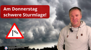 Am Donnerstag schwere Sturmlage – im Nordwesten Böen von über 100 km/h möglich