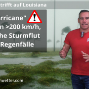 Starker Hurrikan IDA trifft auf Louisiana