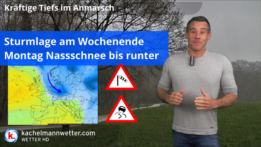 Ab Dem Wochenende Turbulentes Tiefdruckwetter Mit Sturm, Regen Und ...