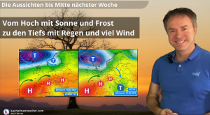 Freitag Schauerwetter mit Sturmei – Wochenende Wetterberuhigung – nächste Woche Sturmgefahr