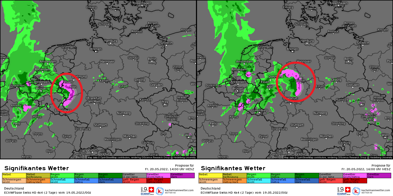 Gewitter / Unwetter – Livestream Und Liveticker Am Donnerstag ...