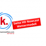 Neu: Nowcast Wettermodell mit stündlichem Update