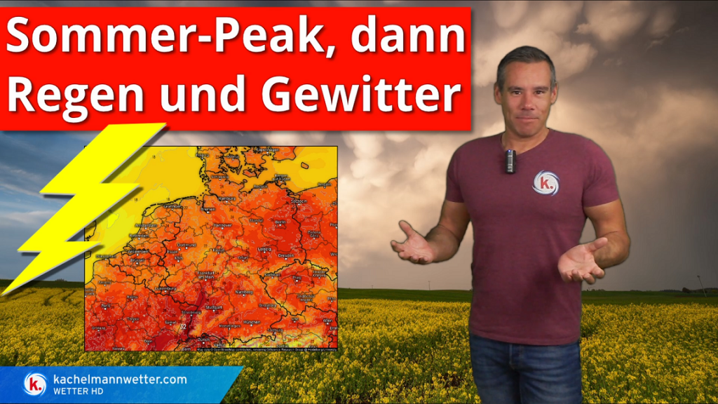 Auf Kurzen Sommerpeak Folgen Regen Und Gewitter Zum Donnerstag Und ...