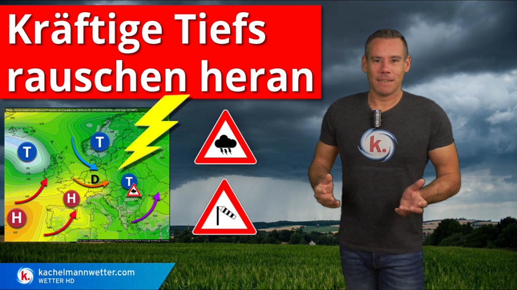 Kräftige Tiefs Bringen Bis Ende Juli Unbeständiges Wetter Mit Regen Und ...