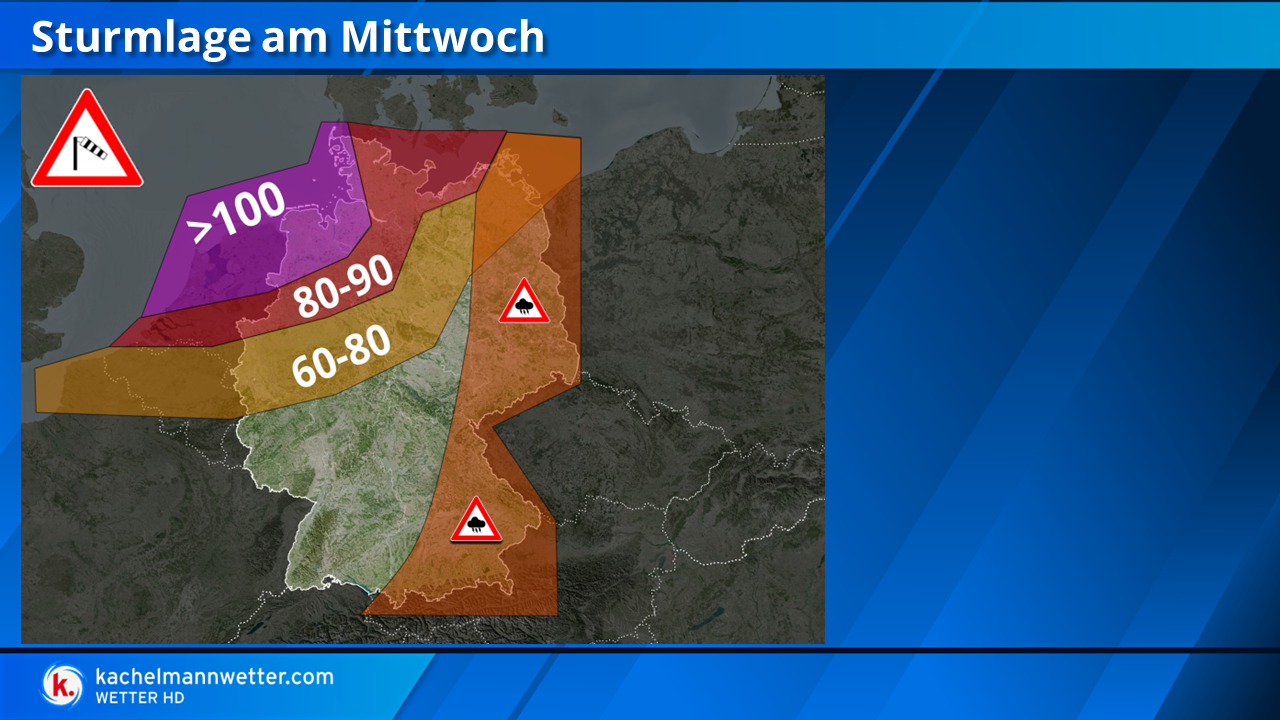 Sturm Poly Am Mittwoch Das Update Wetterkanal Kachelmannwetter