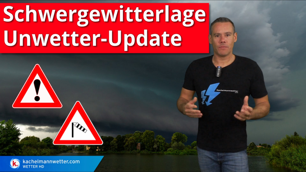 Unwettergefahr Zum Dienstagabend – Gewitter Mit Hagel Und Orkanböen ...