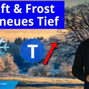 Kaltluft und Frost – dann neues Tief
