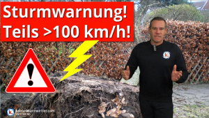 Sturmwarnung am Donnerstag – Sturm Zoltan kommt!