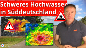 Schweres Hochwasser in Süddeutschland