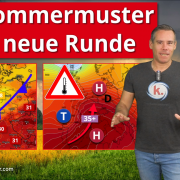 Sommermuster 2024 – Kaltfront, Hitze, Blitze – Trend bis Anfang August