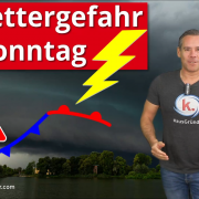 Kaltfront erreicht Deutschland am Sonntag – Gewitter mit Unwettergefahr