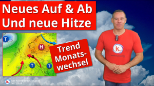 Auf und Ab beim Wetter – neue Hitze Freitag und Samstag