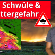 Hitze, Schwüle und Unwettergefahr