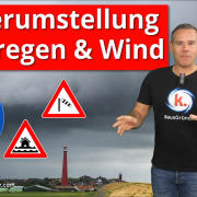 Wetterumstellung mit Starkregen und im Wochenverlauf viel Wind