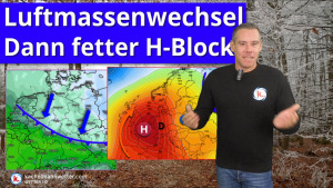 Luftmassenwechsel mit Nachtfrost – dann fetter Hochdruck-Block