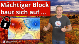 Mächtiger Hochdruck-Block baut sich auf