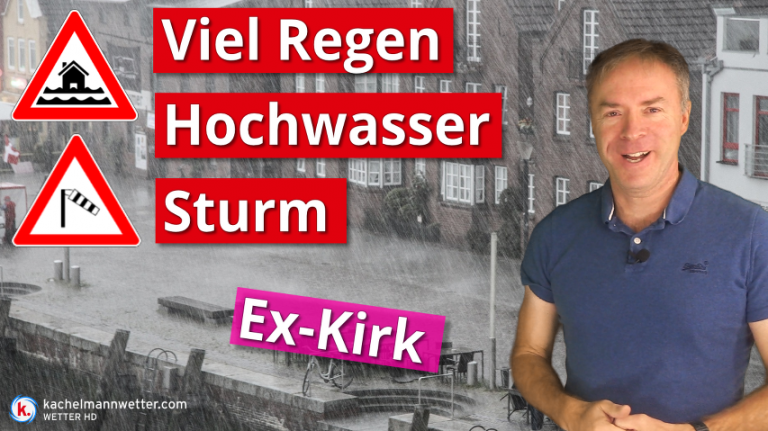 Ex-Kirk – Dauerregen, Sturm und Hochwasser