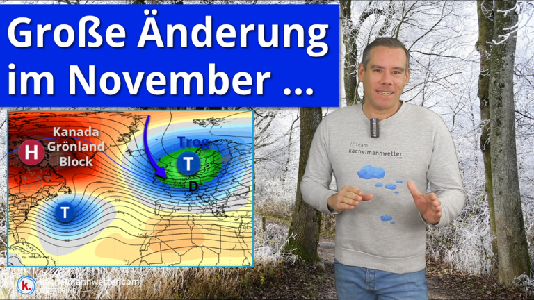 Langsame Wetterumstellung im November – erstes Tief kommt, weiter viel Grau