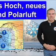 Viel Bewegung mit Tiefs ab Montag und dann neuer Polarluft