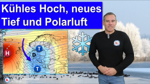 Viel Bewegung mit Tiefs ab Montag und dann neuer Polarluft