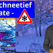 Massives Schneetief – Wochenende Milderung