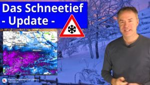 Massives Schneetief – Wochenende Milderung