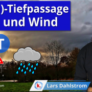 Sturmtiefpassage: Regen und Wind