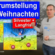 Wetterumstellung über Weihnachten, das (oft graue) Hoch kommt