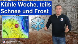 Kühle und zunächst graue Woche, besonders im Bergland Schnee