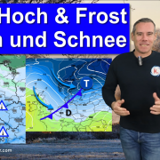 Nach Hoch und Frost zum Wochenende Regen und Schnee