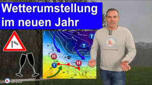 Wetterumstellung Anfang Januar: erst milder, dann Kaltlufteinbruch